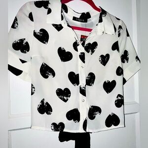 🖤New Heart Crop Top🤍